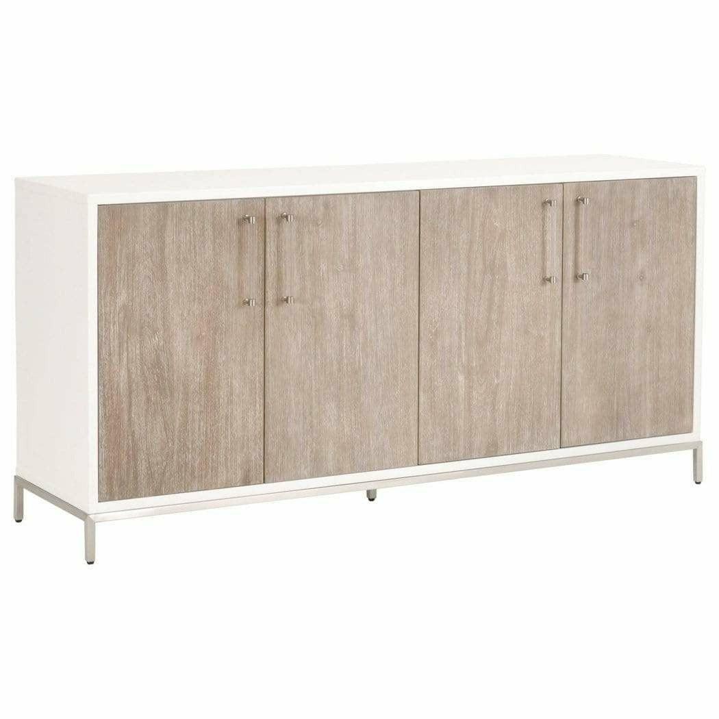 Nouveau Media Sideboard for Dining Room With Wine Rack Sideboards Sideboards and Things By Essentials For Living