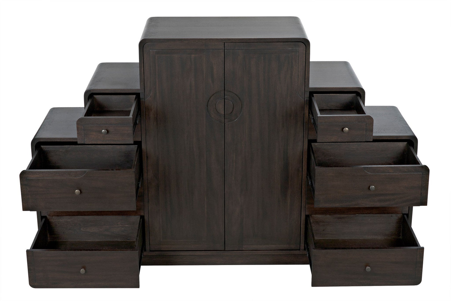 Nova Sideboard, Ebony Walnut-Sideboards-Noir-Sideboards and Things