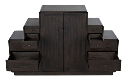 Nova Sideboard, Ebony Walnut-Sideboards-Noir-Sideboards and Things