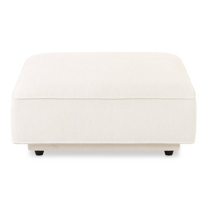 Rosello Polyester Upholstered Ottoman