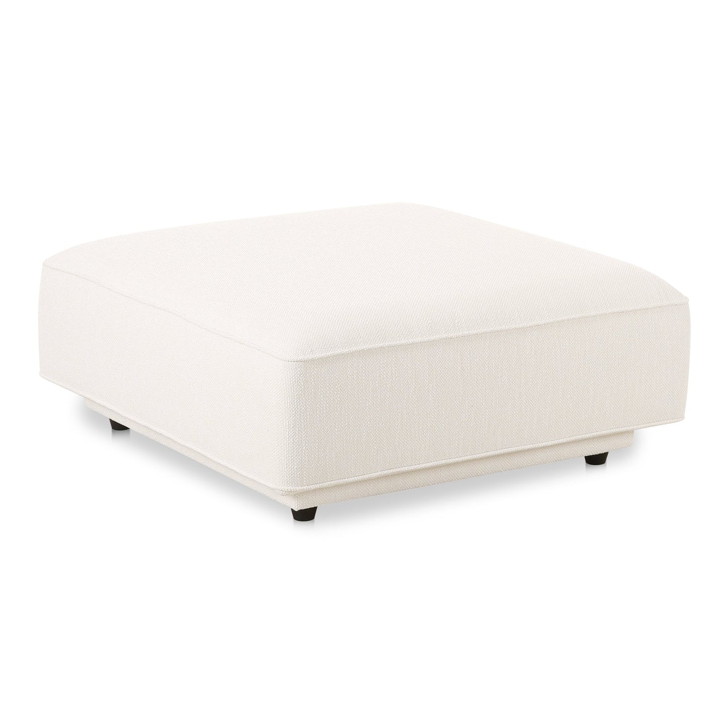 Rosello Polyester Upholstered Ottoman