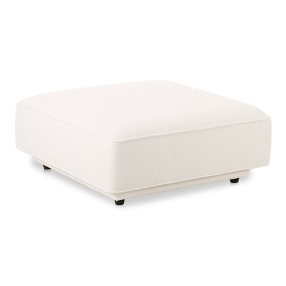 Rosello Polyester Upholstered Ottoman