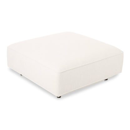 Rosello Polyester Upholstered Ottoman