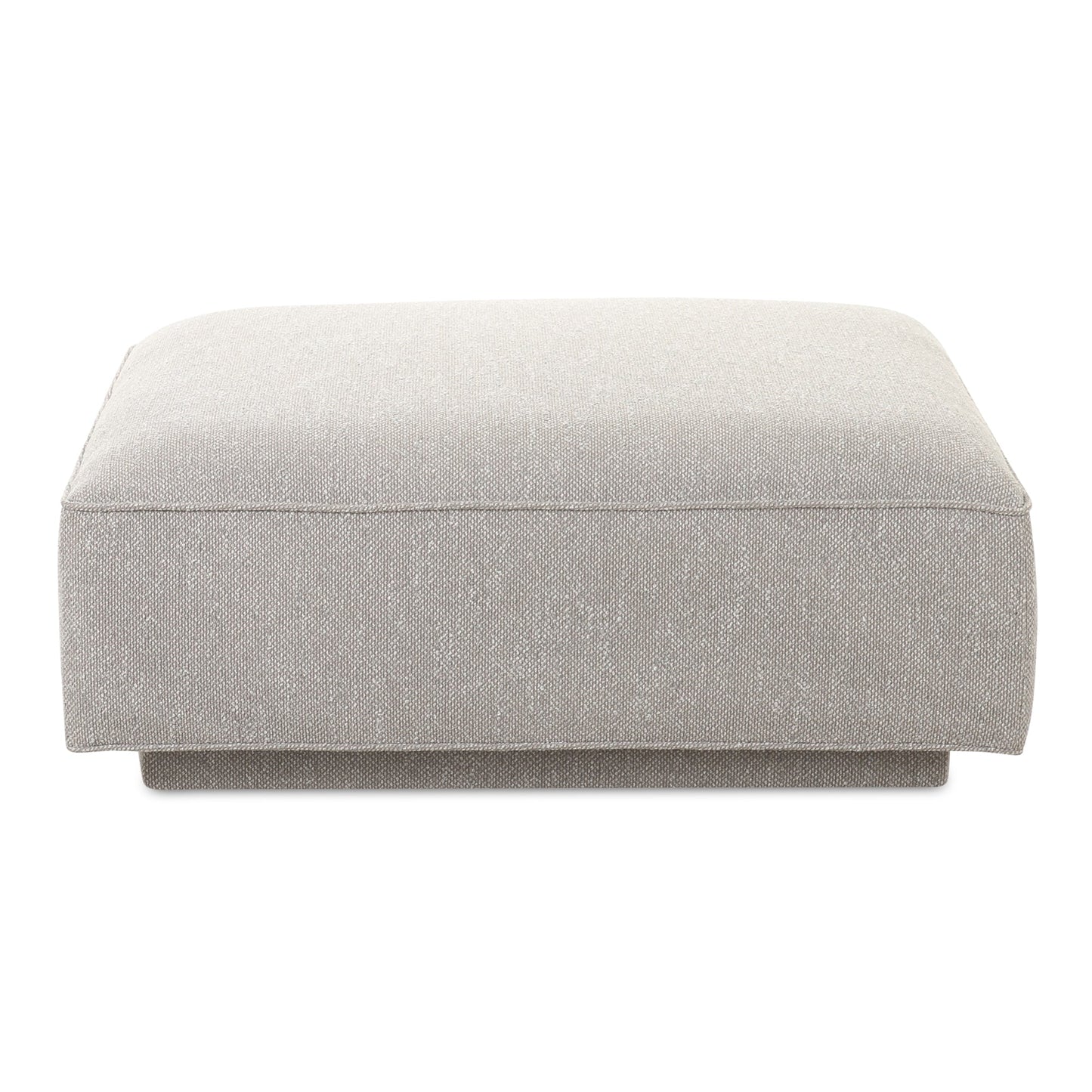 Rosello Polyester Upholstered Ottoman