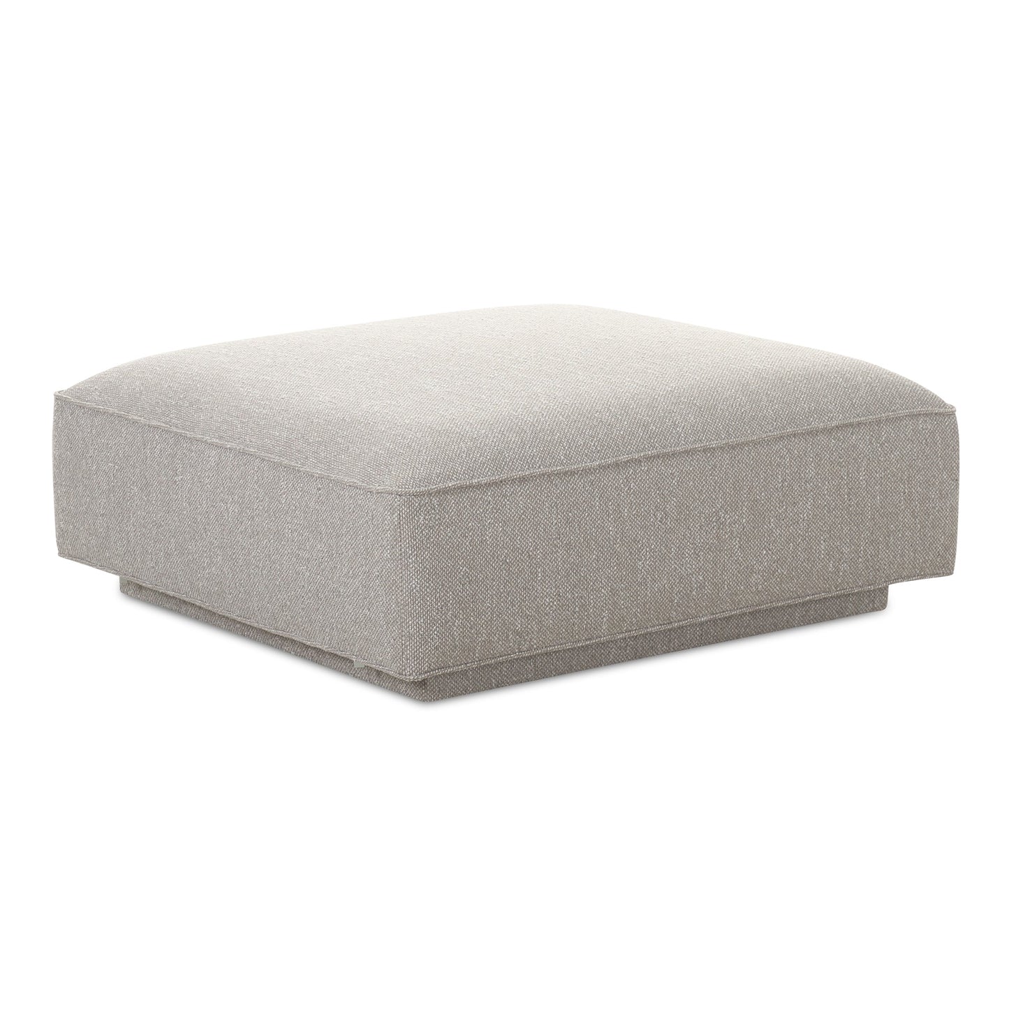 Rosello Polyester Upholstered Ottoman