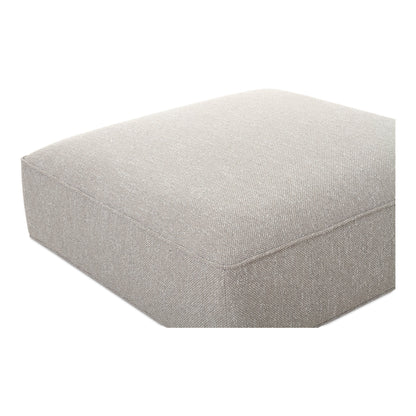 Rosello Polyester Upholstered Ottoman