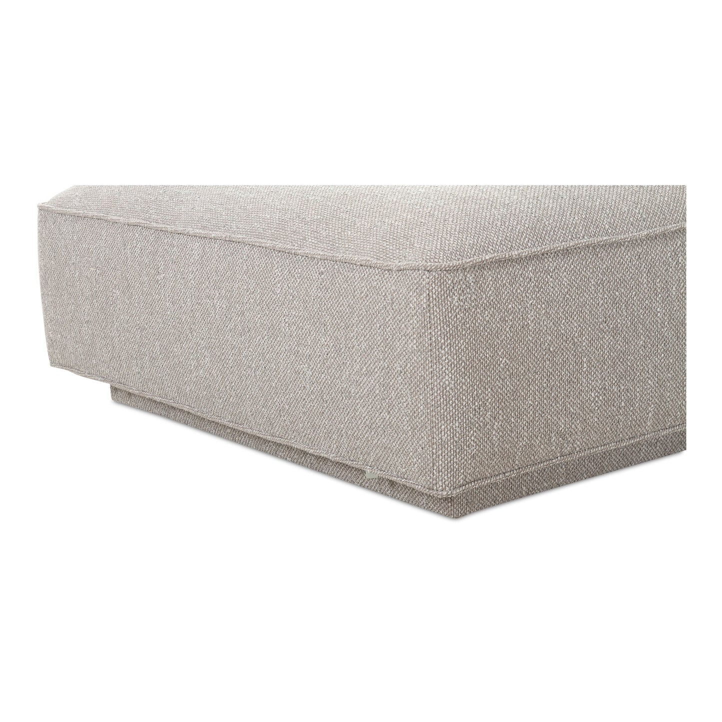 Rosello Polyester Upholstered Ottoman