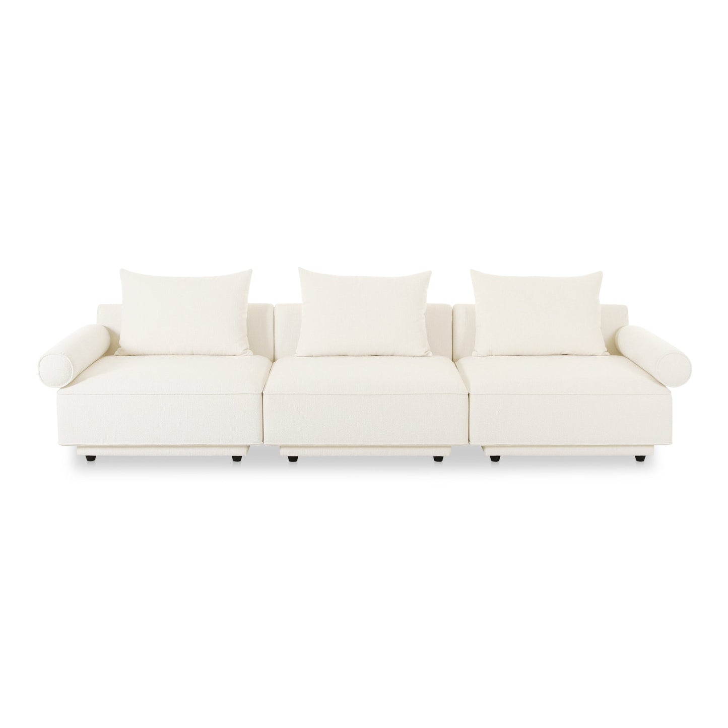 Rosello Polyester Upholstered Modular Sofa