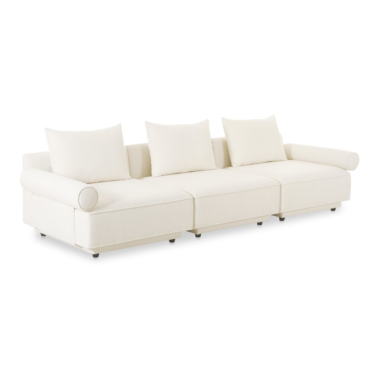 Rosello Polyester Upholstered Modular Sofa