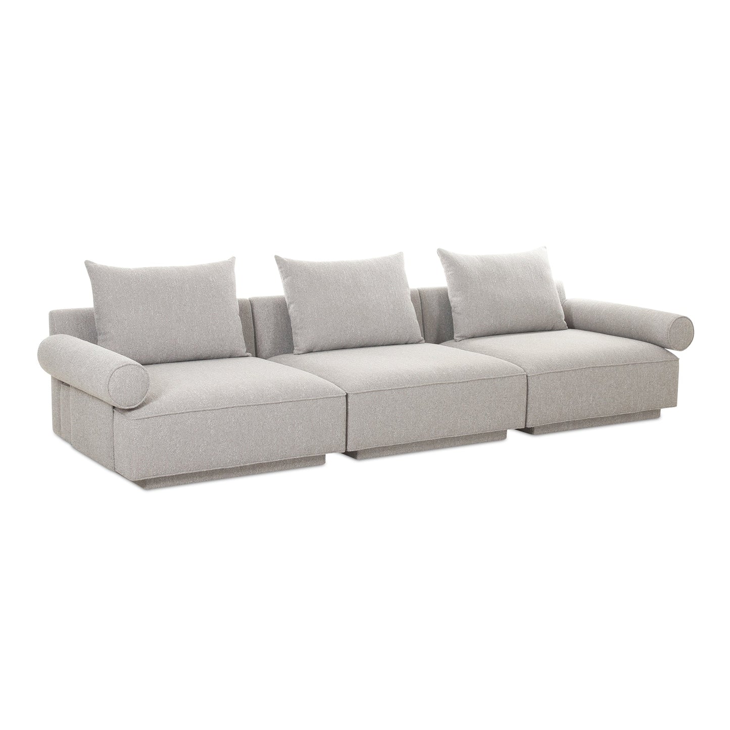 Rosello Polyester Upholstered Modular Sofa