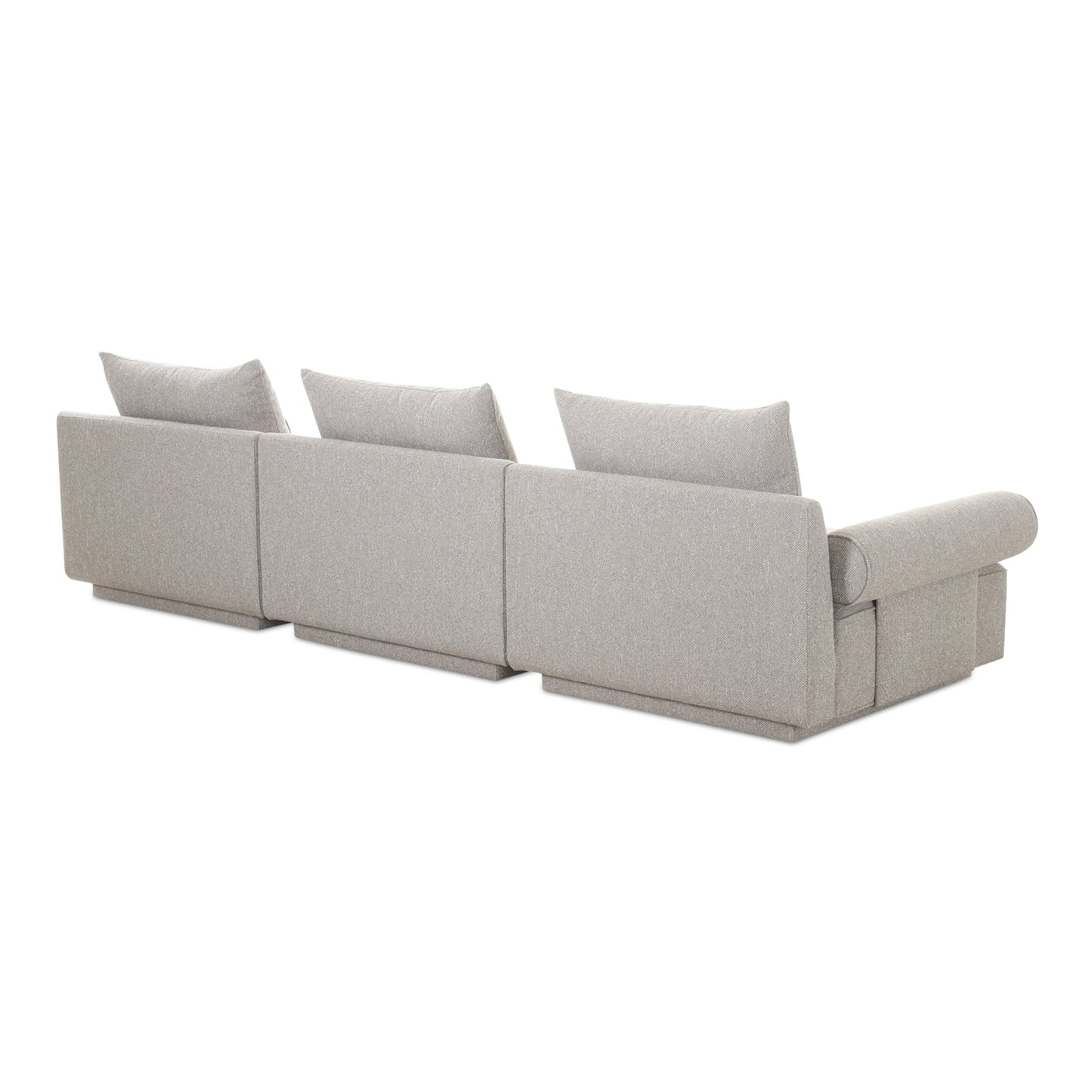 Rosello Polyester Upholstered Modular Sofa