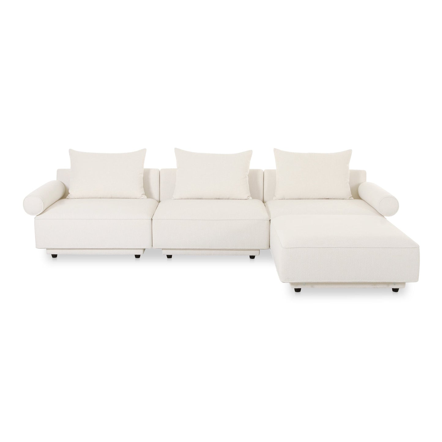 Rosello Polyester Upholstered Lounge Modular Sectional