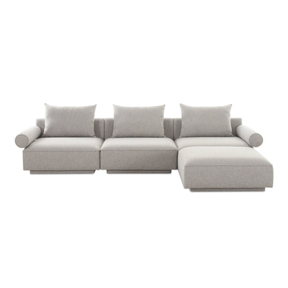 Rosello Polyester Upholstered Lounge Modular Sectional