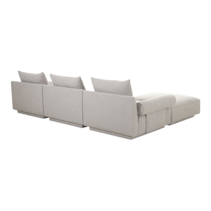 Rosello Polyester Upholstered Lounge Modular Sectional