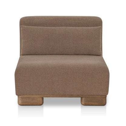 June Performance Fabric Armless Slipper Chair