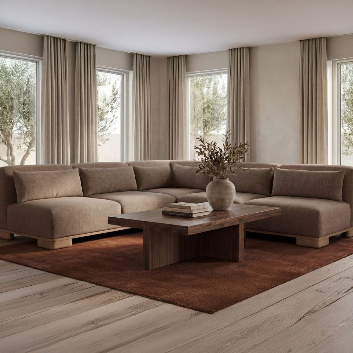 June Performance Fabric Sofa