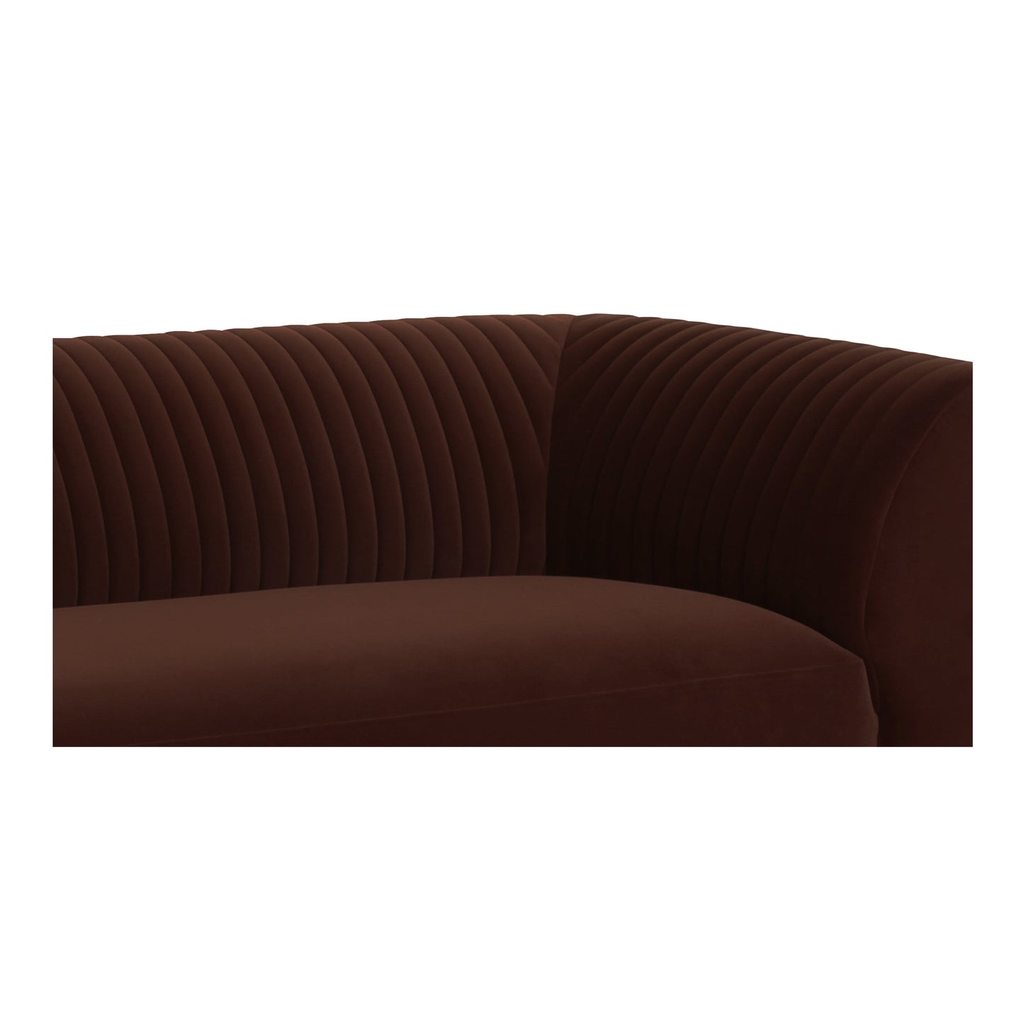 Zandro Polyester Upholstered Sectional Left