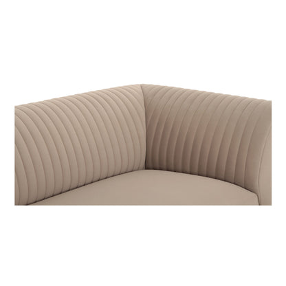 Zandro Polyester Upholstered Sectional Left