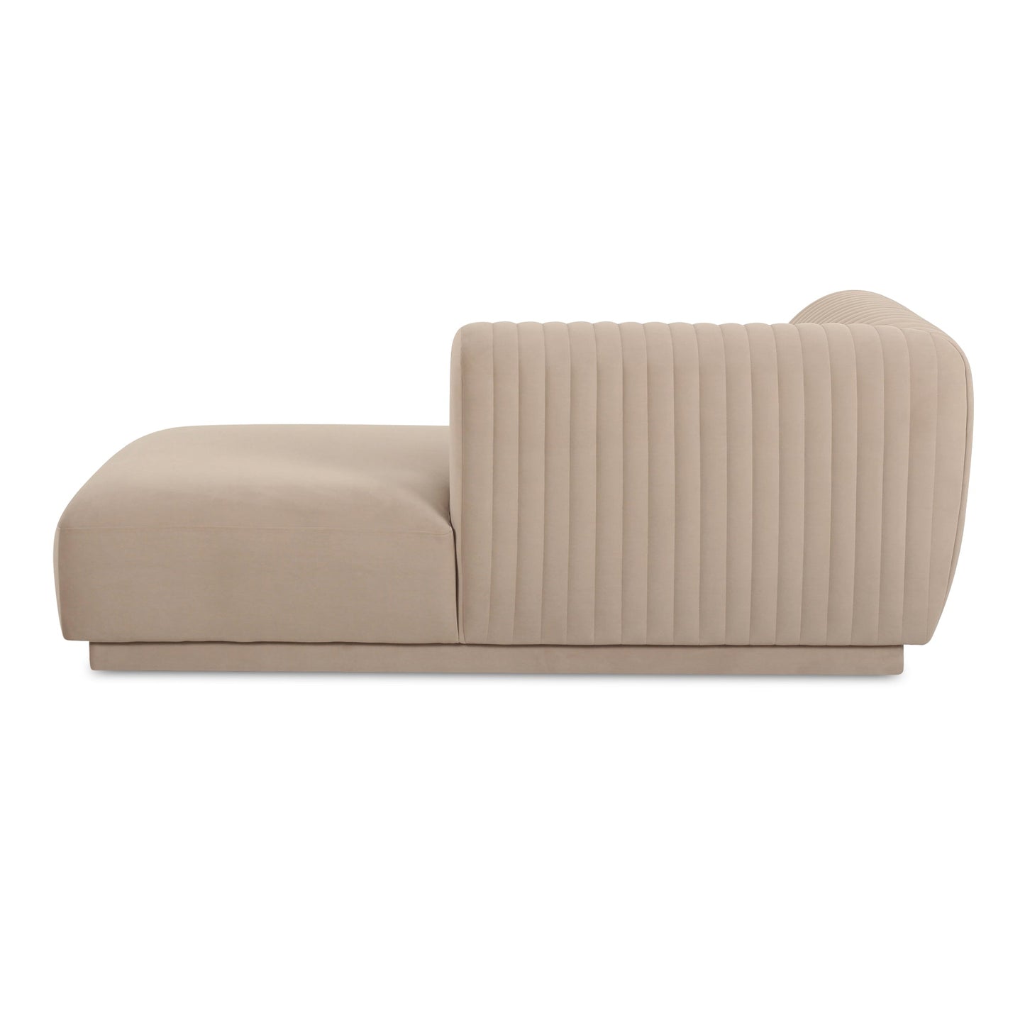 Zandro Polyester Upholstered Sectional Right