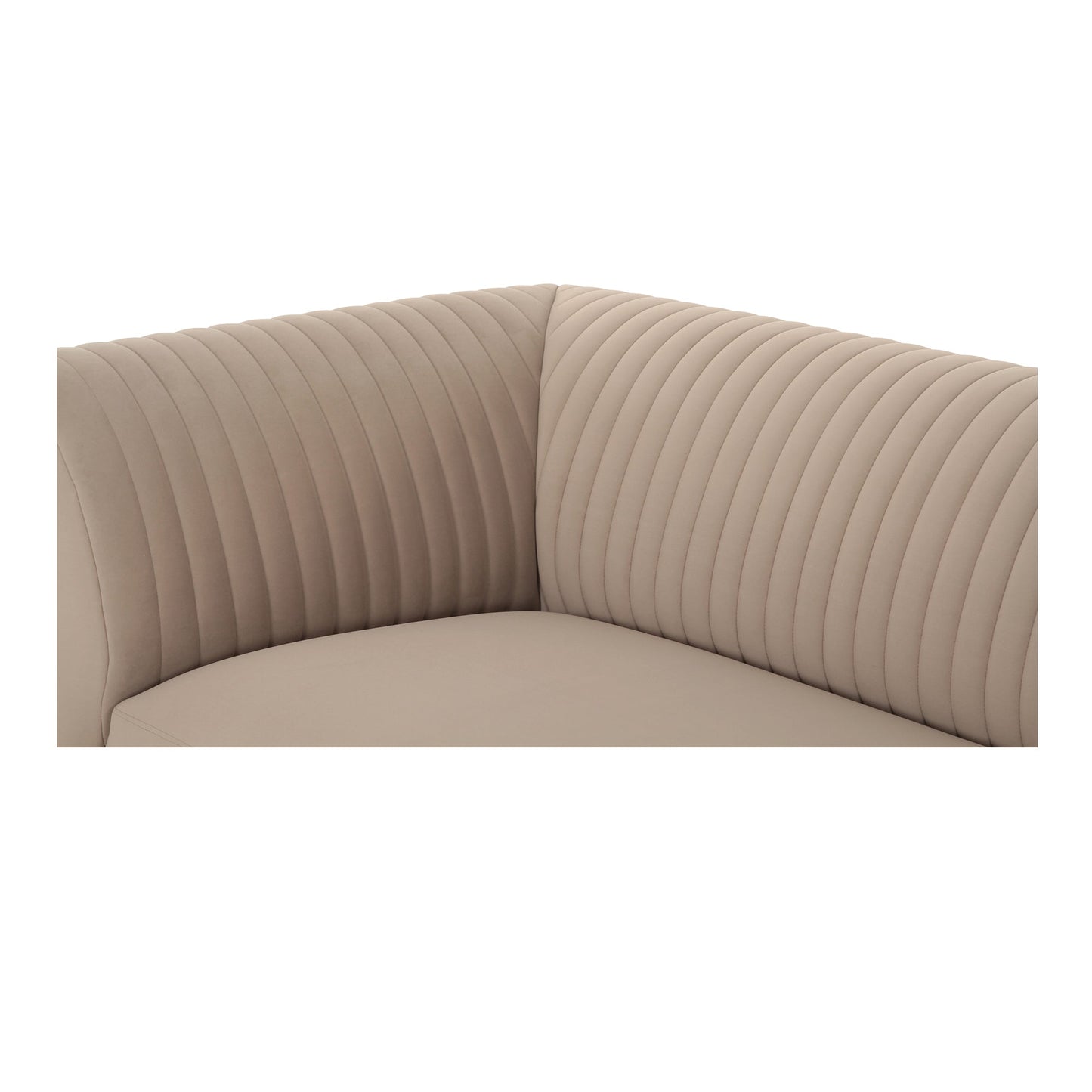 Zandro Polyester Upholstered Sectional Right