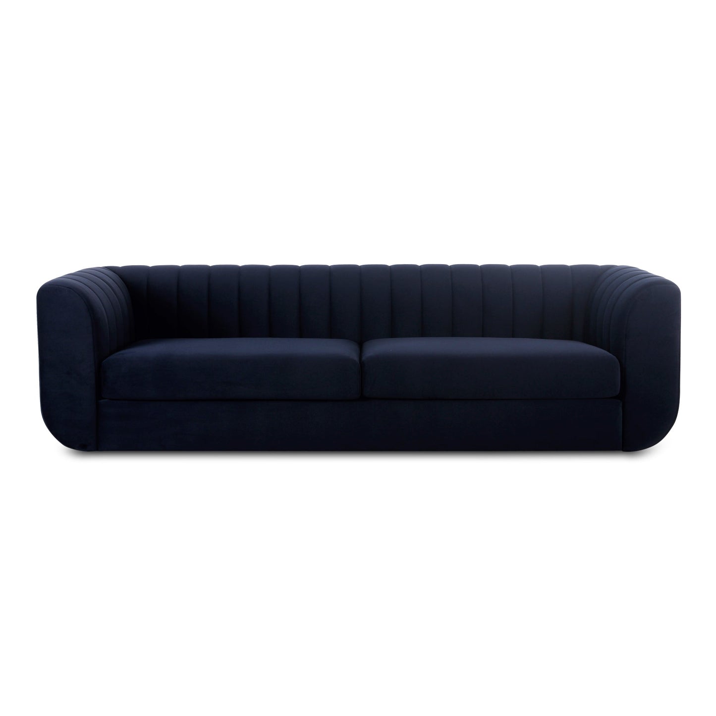 Rosy Polyester Upholstered Sofa