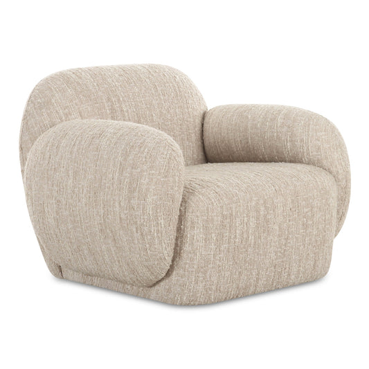 Hazel Modern Boucle Lounge Armchair