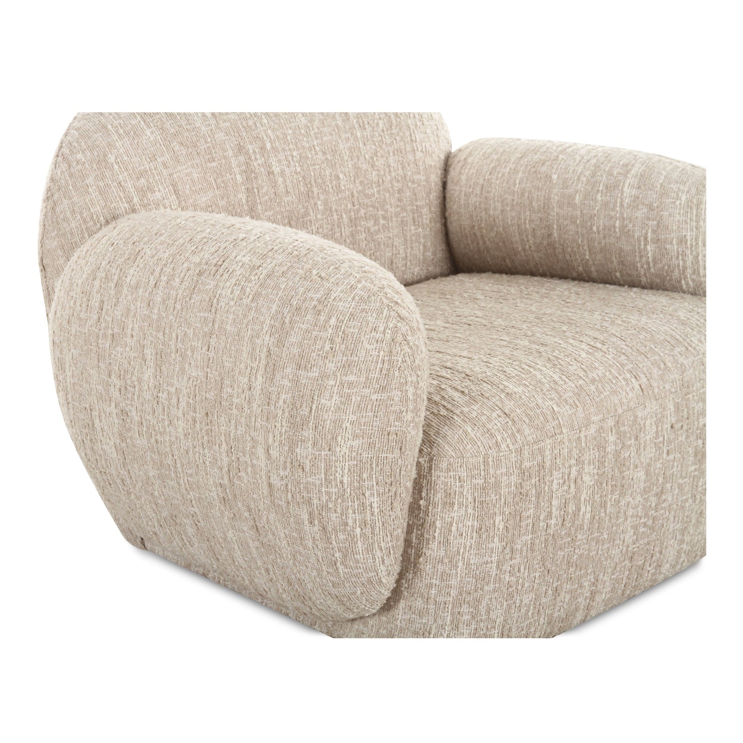 Hazel Modern Boucle Lounge Armchair