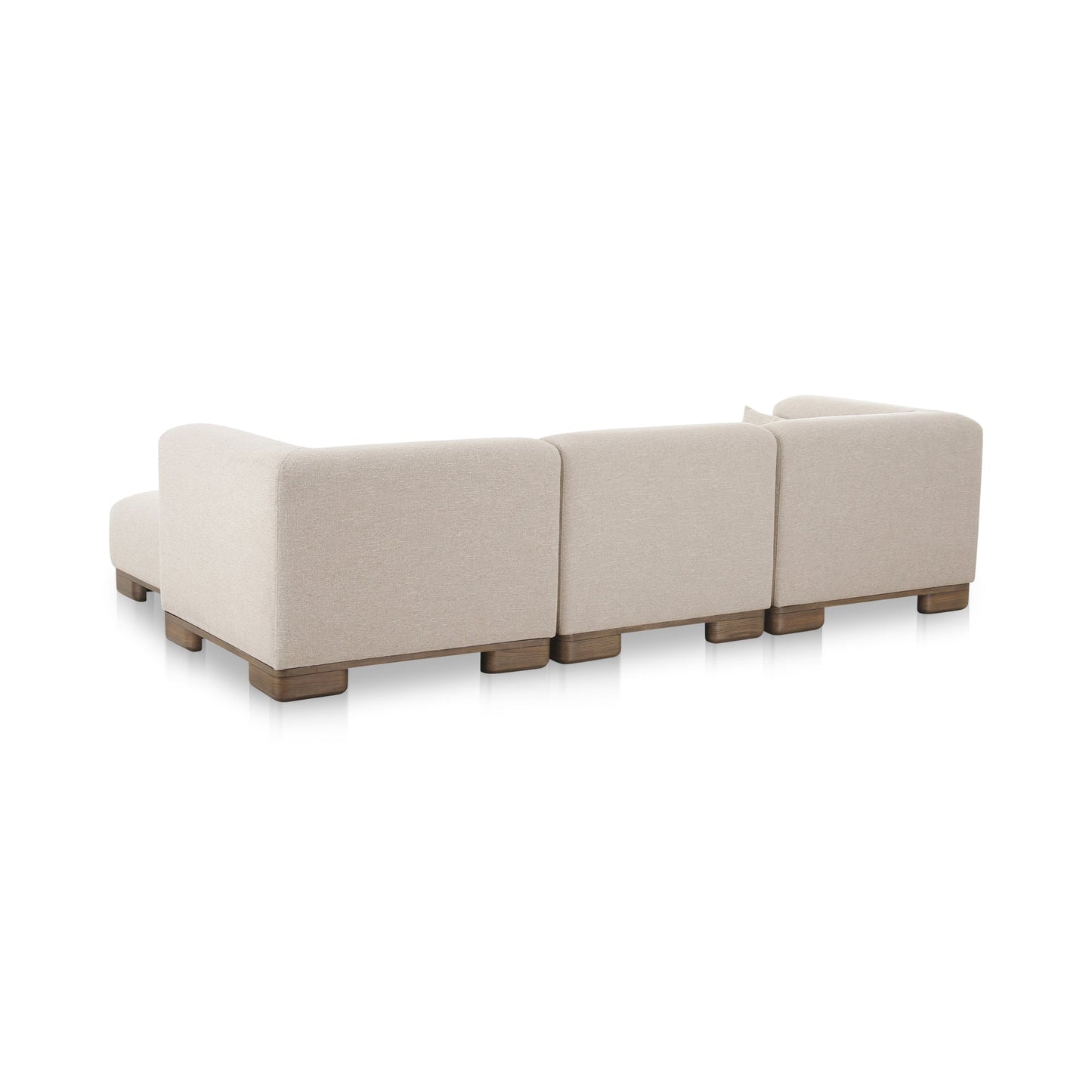 June Oatmeal Lounge Modular Sectional