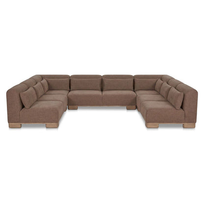 June Performance Fabric U-Shaped Modular Sectional