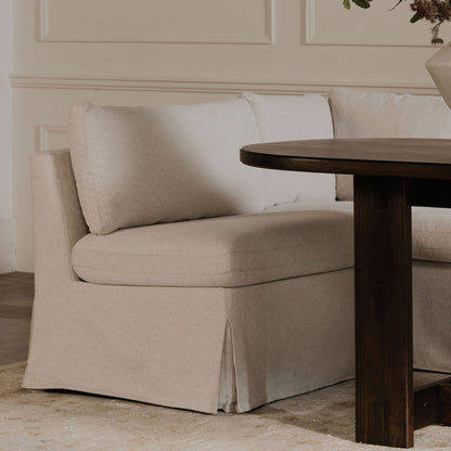 Moe's Home Fable Beige Washable Slipcover Modular Sofa