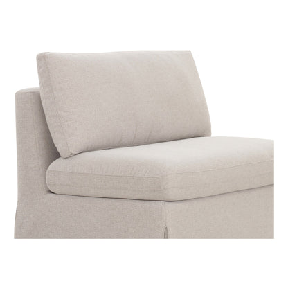 Moe's Home Fable Beige Washable Slipcover Modular Sofa