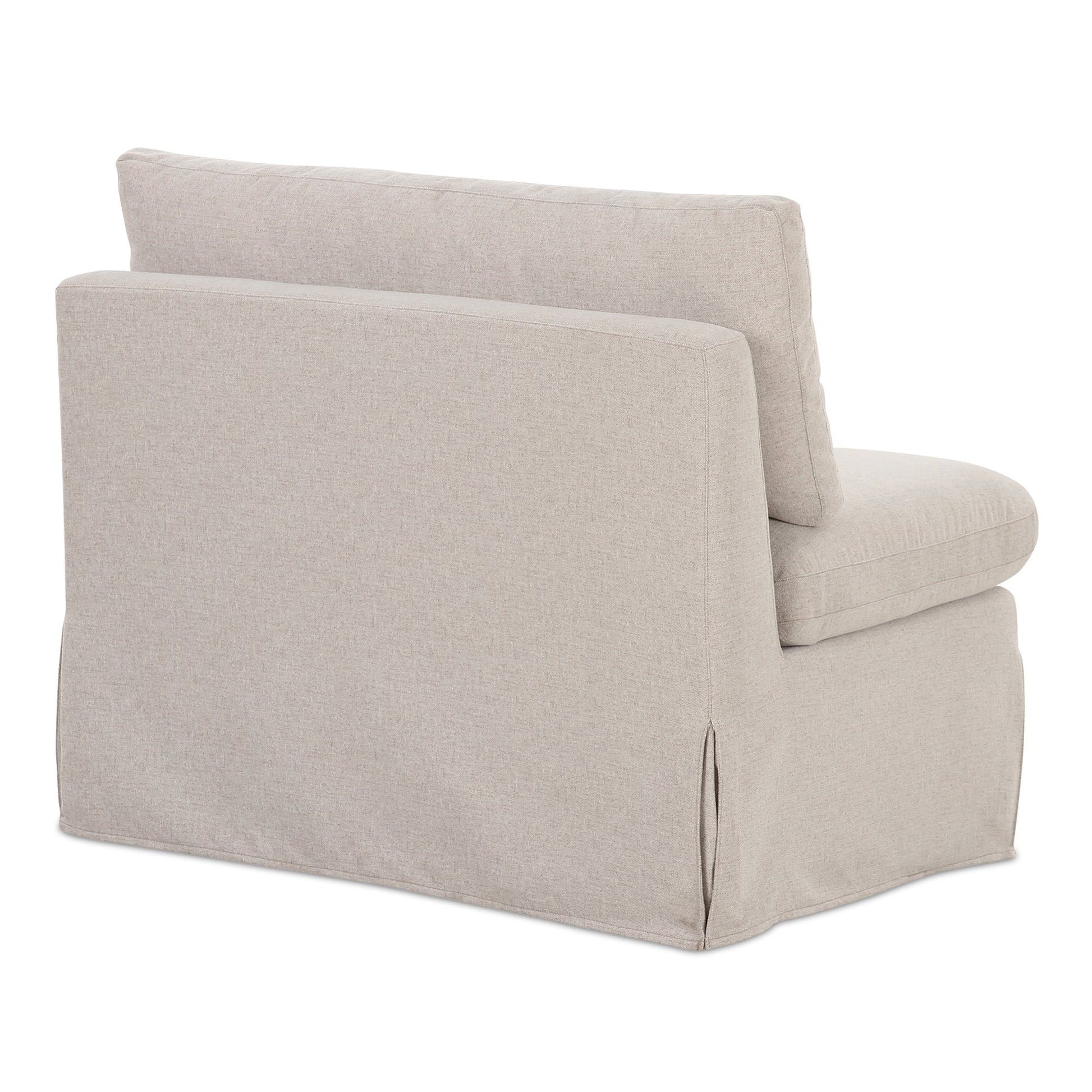 Moe's Home Fable Beige Washable Slipcover Modular Sofa