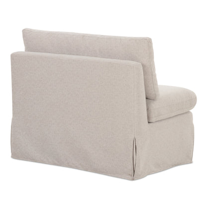Moe's Home Fable Beige Washable Slipcover Modular Sofa