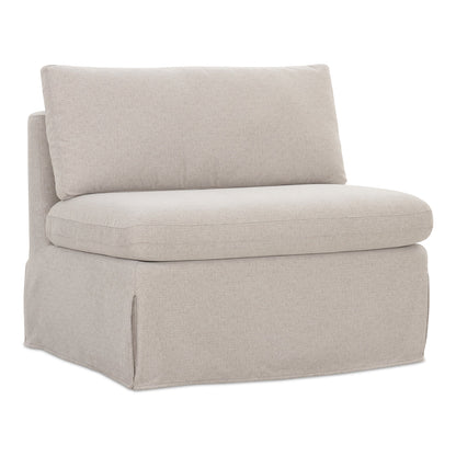 Moe's Home Fable Beige Washable Slipcover Modular Sofa