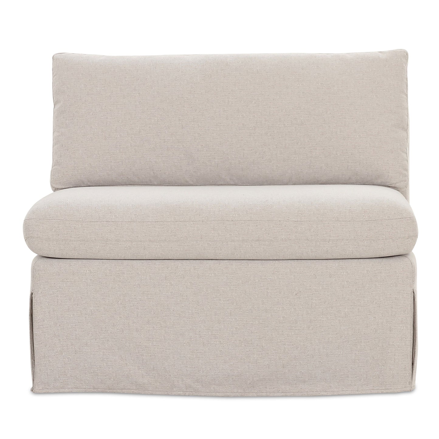 Moe's Home Fable Beige Washable Slipcover Modular Sofa