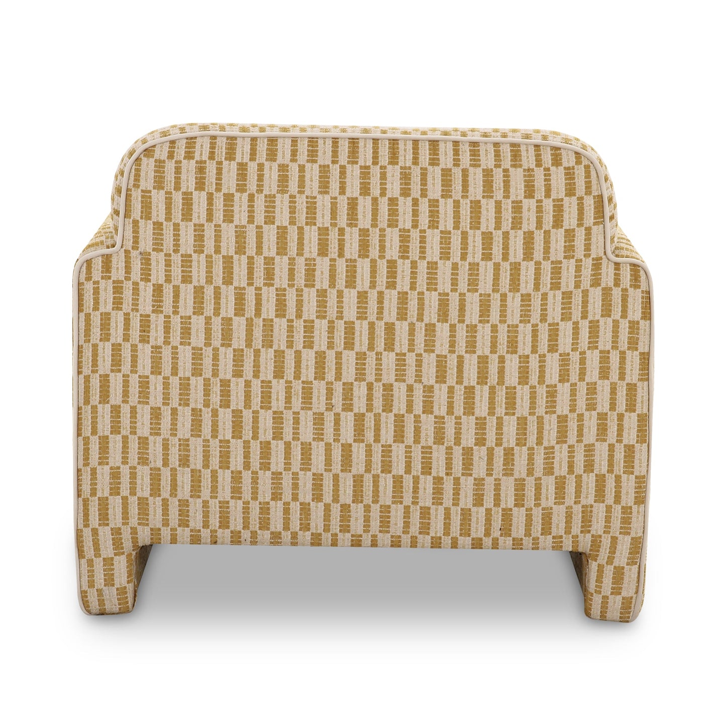 Leo Modern Geometric Design Accent Chair