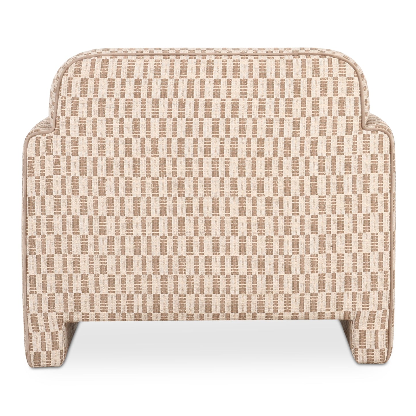 Leo Modern Geometric Design Accent Chair