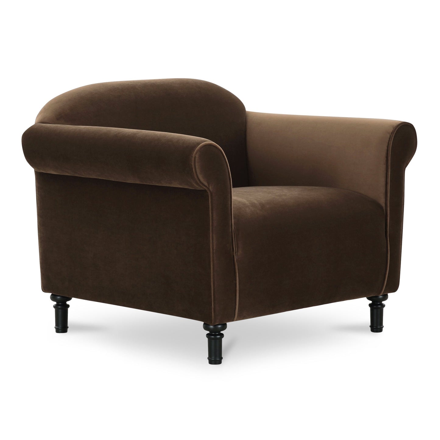 Harmony Modern Birch Legs Accent Chair