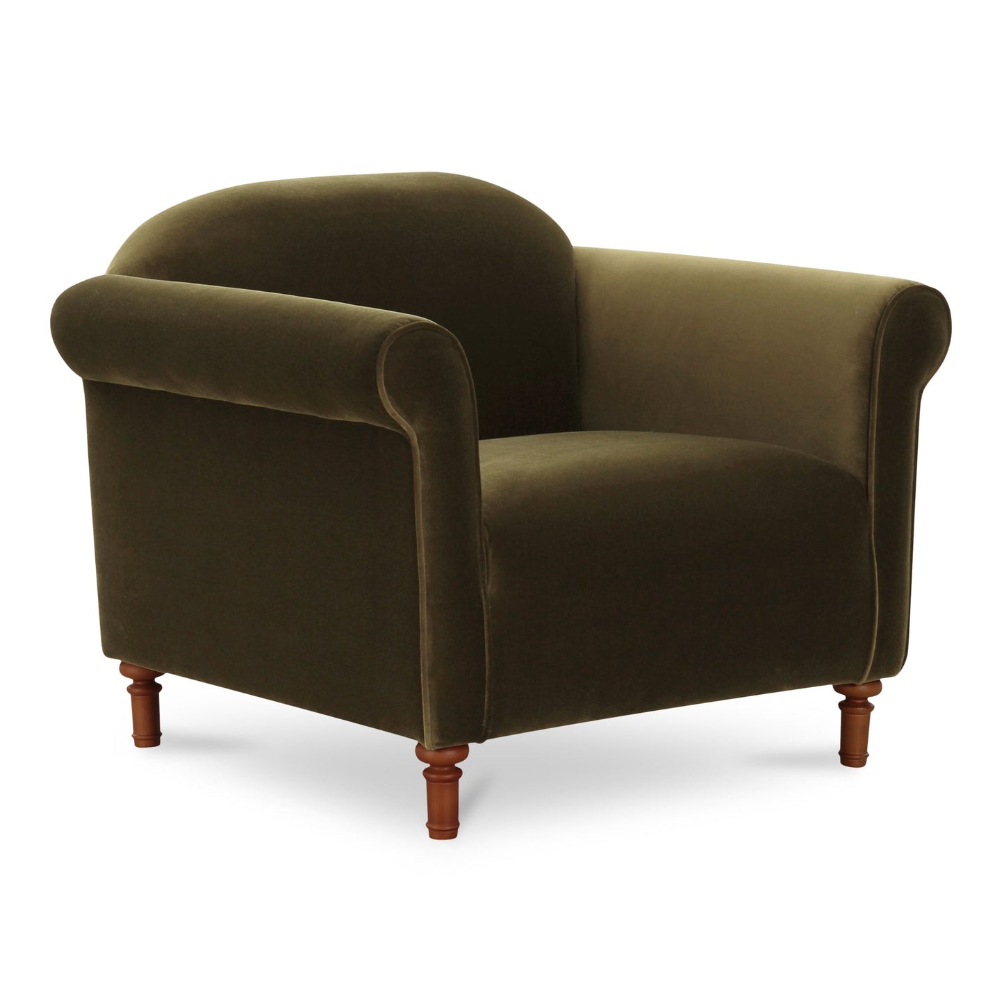 Harmony Modern Birch Legs Accent Chair