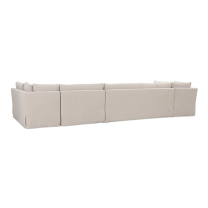 Fable U-Shape Slipcover Dining Banquette