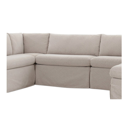 Fable U-Shape Slipcover Dining Banquette