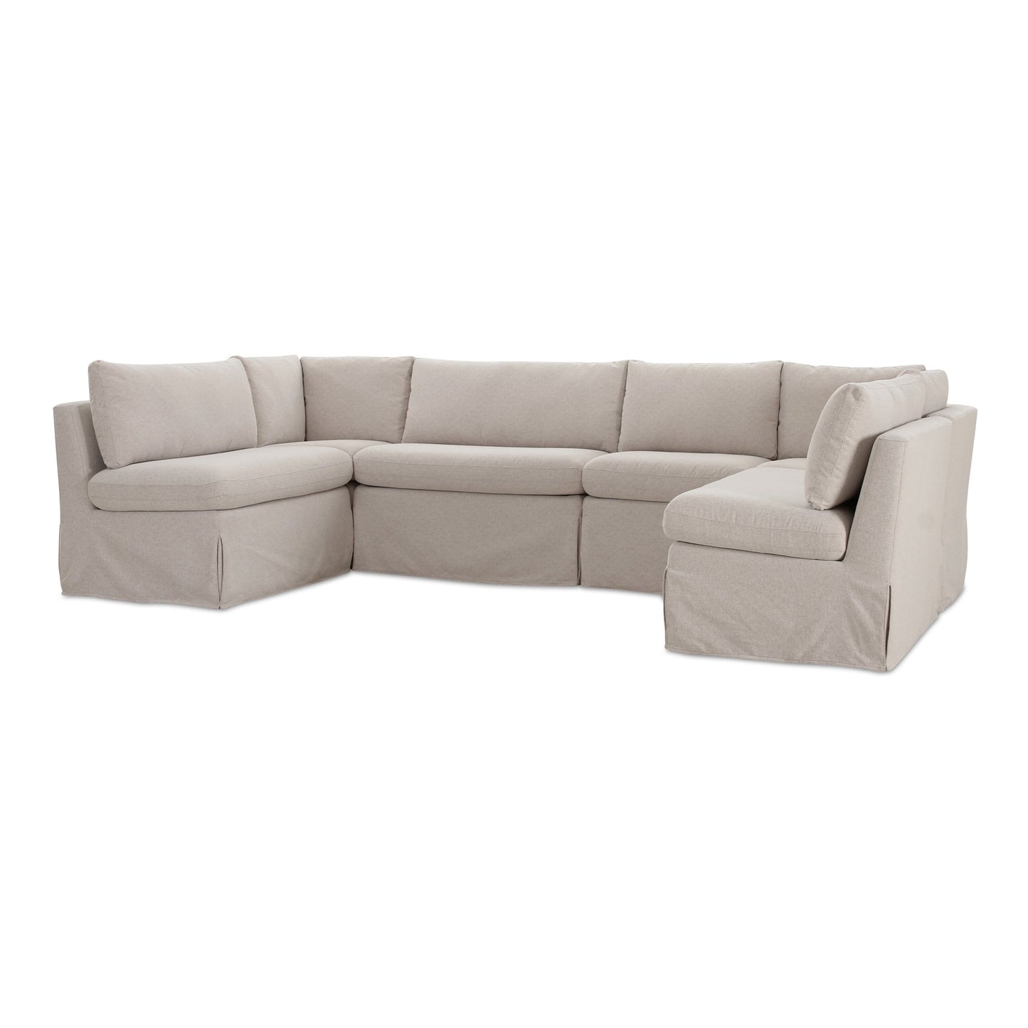 Fable U-Shape Slipcover Dining Banquette