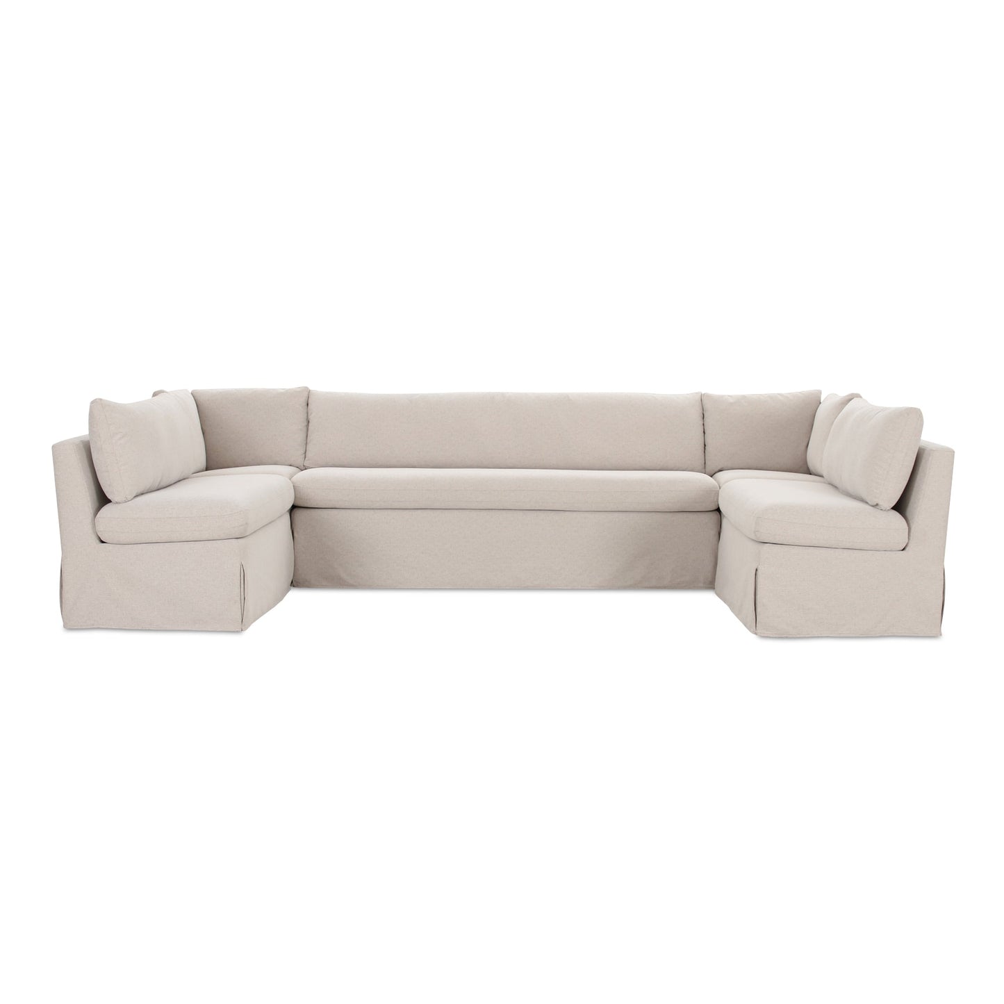 Fable U-Shape Slipcover Dining Banquette