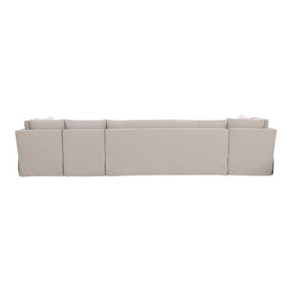 Fable U-Shape Slipcover Dining Banquette