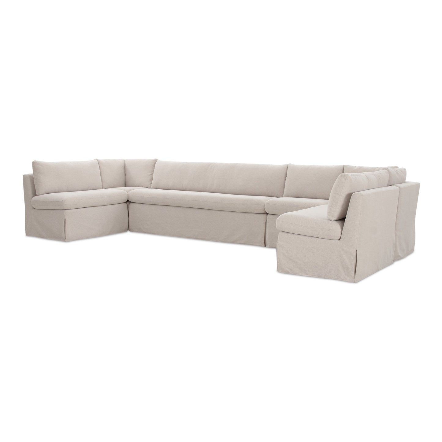 Fable U-Shape Slipcover Dining Banquette