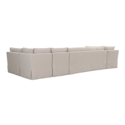 Fable U-Shape Slipcover Dining Banquette