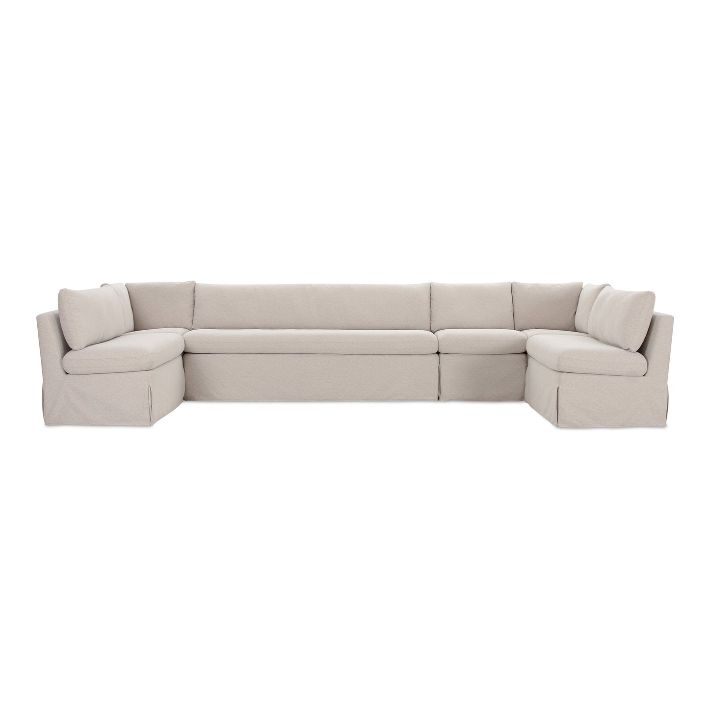 Fable U-Shape Slipcover Dining Banquette
