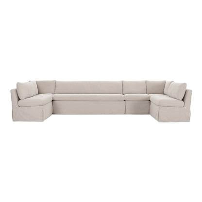 Fable U-Shape Slipcover Dining Banquette