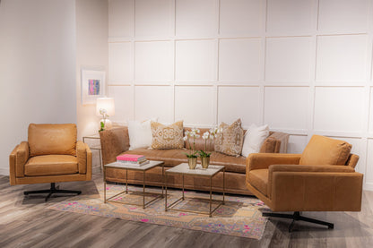 Gloria Modern Style Leather Sofa