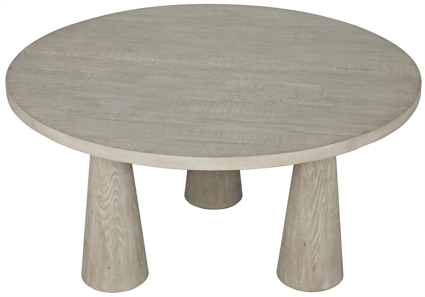 Reclaimed Lumber David Round Dining Table